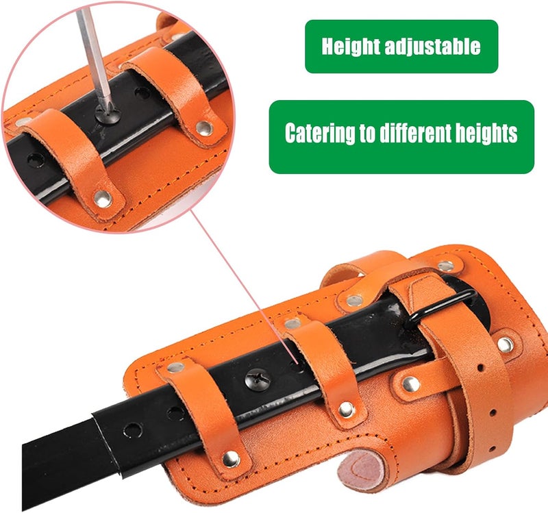 timiland Tree Climbing Spikes Set,Tree Climbing Gear，Rock Climbing Kit with Professional Accessories,Adjustable Length Design,Alloy Steel Pole,Hunting and Observation, for Climb,Fruit Picking - Image 3